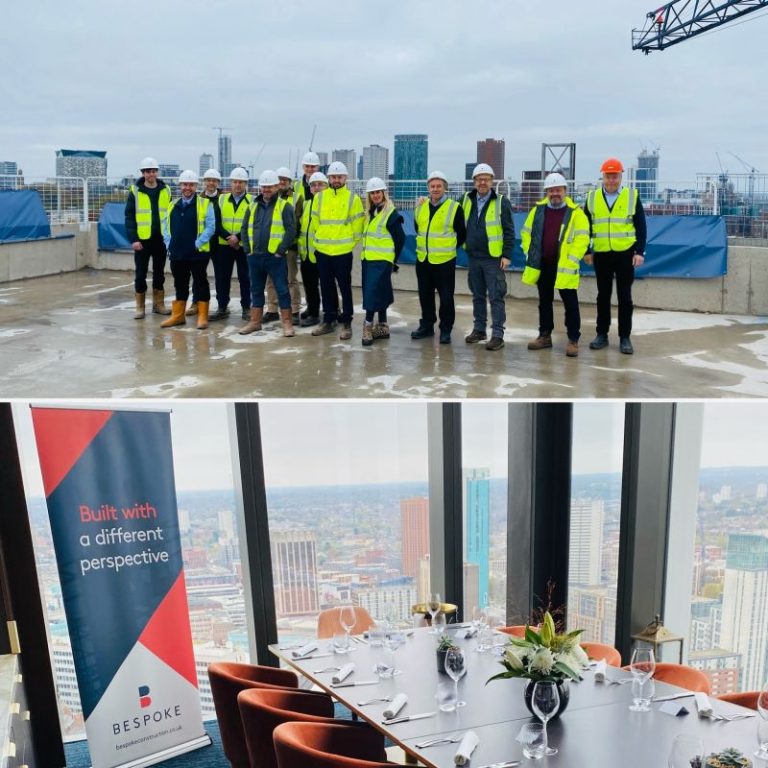 Bristol Street Topping Out Ceremony - Bespoke Construction